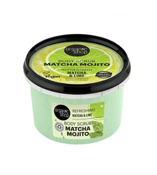 Organic Shop - Exfoliante corporal refrescante - Matcha mojito