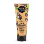 Organic Shop - Exfoliante facial suave para piel sensible - Café y Limonnik