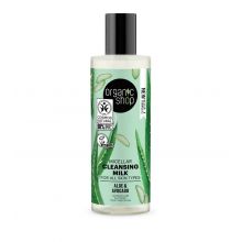 Organic Shop -  Leche limpiadora micelar para todo tipo de pieles - Aloe y Aguacate