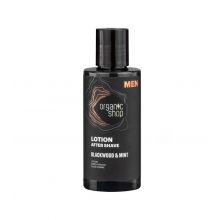 Organic Shop - Loción aftershave para hombre - Corteza de roble y menta