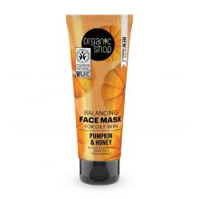 Organic Shop - Mascarilla facial equilibrante para piel grasa - Calabaza y Miel