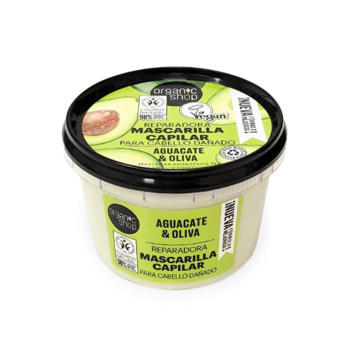 Organic Shop - Mascarilla Reparadora Express - Aguacate orgánico y oliva