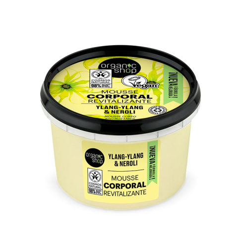Organic Shop - Mousse Corporal - Ylang-ylang orgánico y neroli