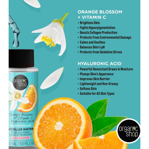 Organic Shop - *Orange Blossom* -  Agua micelar Skin Perfecting Elixir