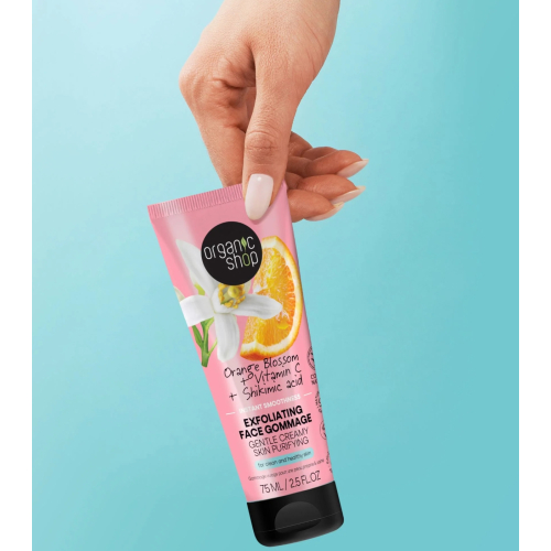 Organic Shop - *Orange Blossom* - Exfoliante facial Instant Smoothness