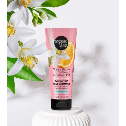 Organic Shop - *Orange Blossom* - Exfoliante facial Instant Smoothness