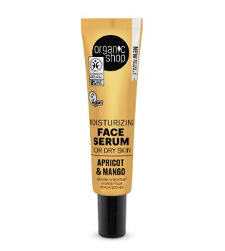 Organic Shop - Sérum facial hidratante para piel seca - Albaricoque y Mango