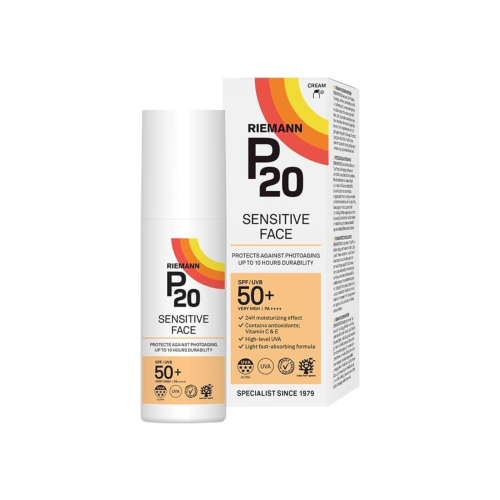 P20 - Protector solar facial Sensitive Face SPF50+ PA++++ - 50g
