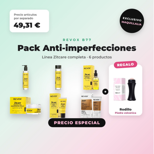 Pack Anti-imperfecciones Zitcare REVOX B77 + Roll-on matificante