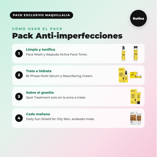 Pack Anti-imperfecciones Zitcare REVOX B77 + Roll-on matificante