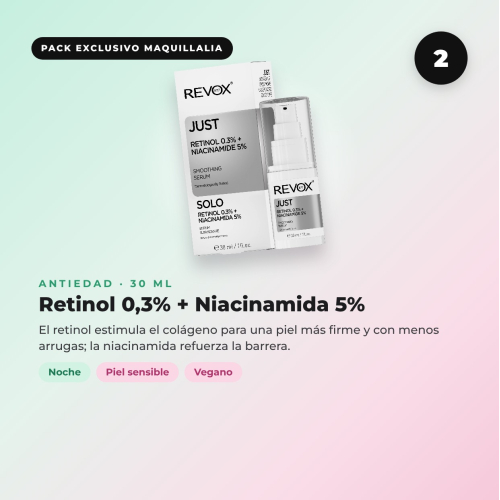 Pack Antiedad REVOX B77: rutina de día y noche + Gua sha