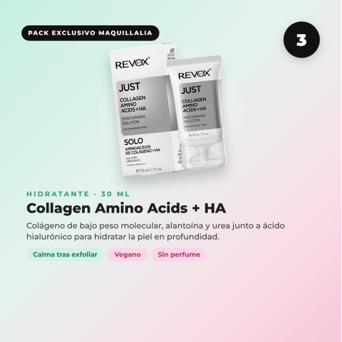 Pack Skincycling REVOX B77: rutina de 4 noches + Gua sha