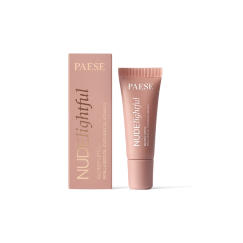 Paese Cosmetics - Aceite labial Glossy NUDElightful - Milky Fudge