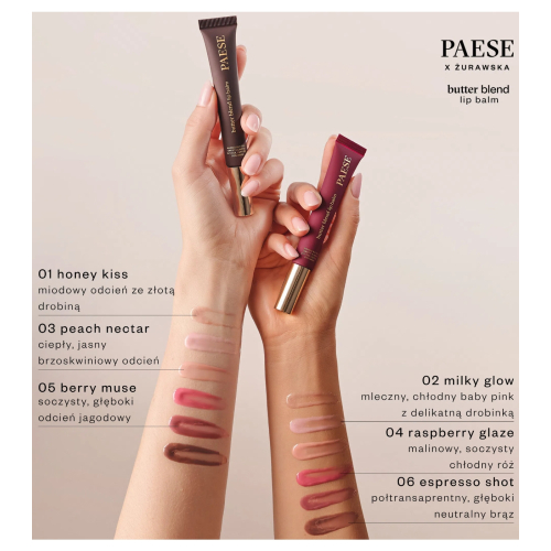 Paese Cosmetics - Bálsamo labial Butter Blend - 06: Espresso Shot