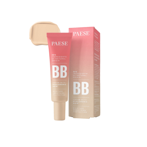 Paese Cosmetics - BB Cream con ácido hialurónico - 01N: Ivory