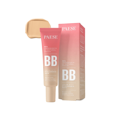 Paese Cosmetics - BB Cream con ácido hialurónico - 03W: Natural