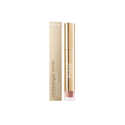 Paese Cosmetics - *Christmas* - Labial líquido Mattologie Velvet - 01: Beige Marshmallow