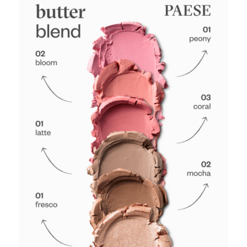 Paese Cosmetics - Colorete en stick Butter Blend - 01: Peony