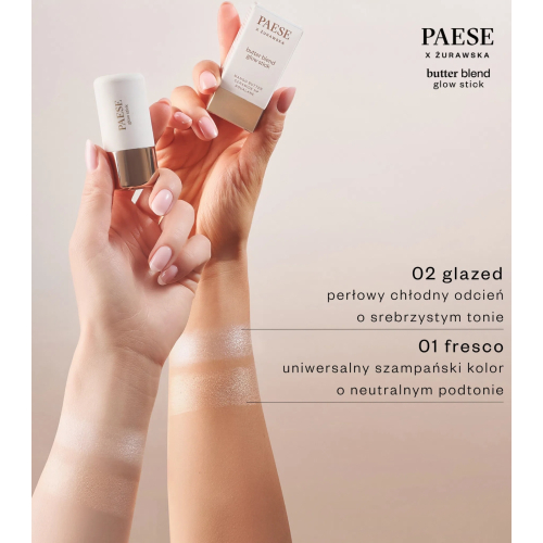 Paese Cosmetics - Iluminador en stick Butter Blend - 02: Glazed