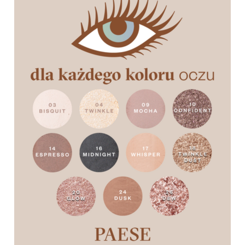 Paese Cosmetics - Sombra de ojos Eyegasm - 17: Whisper