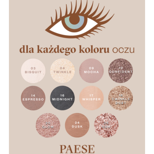 Paese Cosmetics - Sombra de ojos Eyegasm - 26: Dew