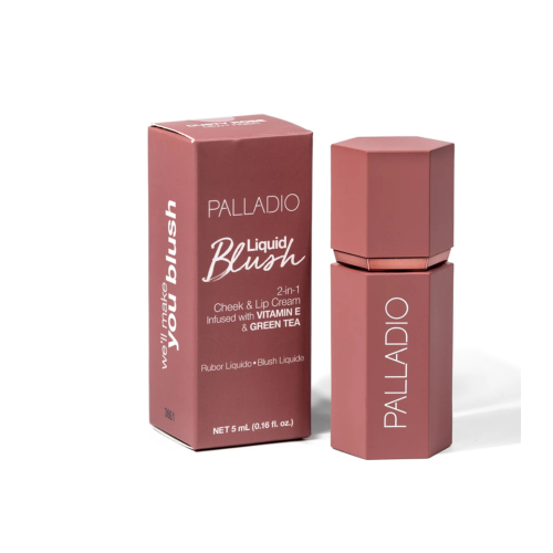 Palladio - Colorete líquido Dewy Finish - Dusty Rose