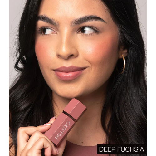 Palladio - Colorete líquido Dewy Finish - Dusty Rose
