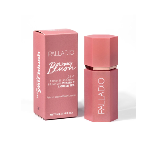 Palladio - Colorete líquido Shimmer Finish - Rose Cloud