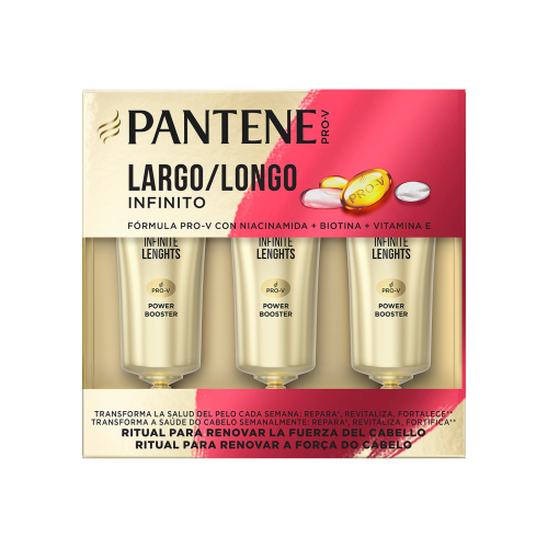 Pantene - Ampollas Largo Infinito 3x15ml