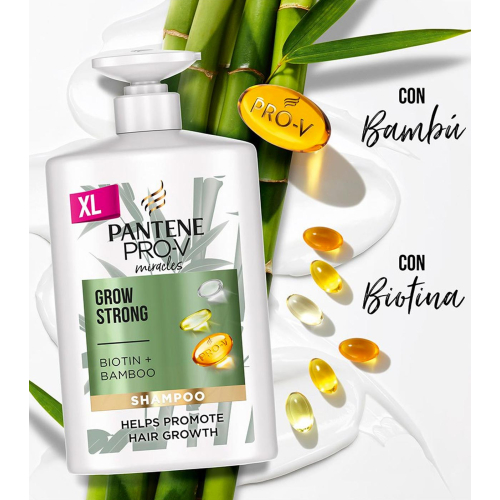 Pantene - *Pro-V Miracles* - Champú Crecimiento con Fuerza 1L