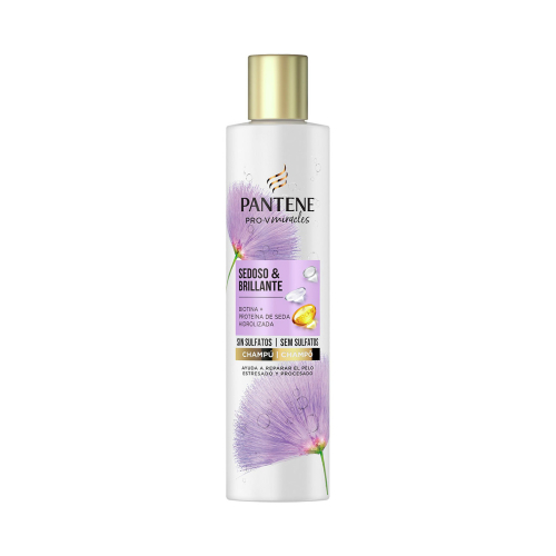 Pantene - *Pro-V Miracles* - Champú Sedoso & Brillante 225ml