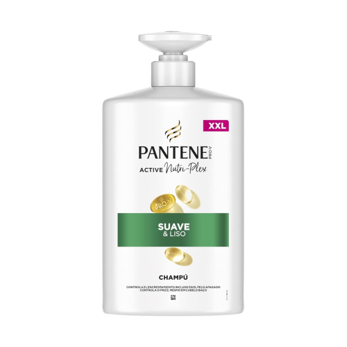 Pantene - *Nutri-Plex* - Champú Suave & Liso - 1L