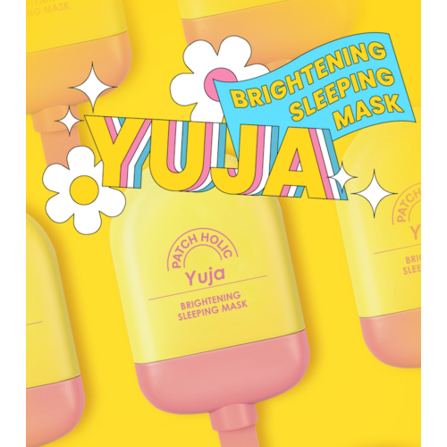 Patch Holic - Mascarilla de noche Yuja Brightening Sleeping Mask