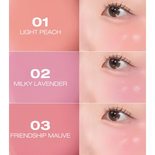 Peripera - Colorete líquido Syrupy Tok Cheek - 001: Light Peach