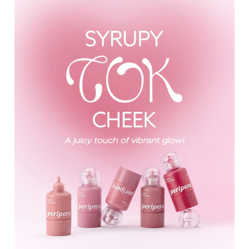 Peripera - Colorete líquido Syrupy Tok Cheek - 004: Sunshine Fig