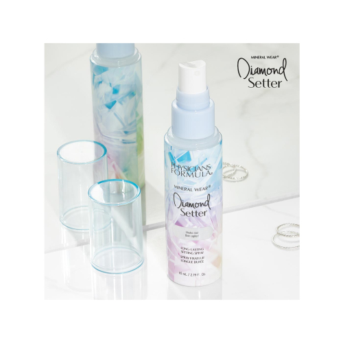 Physicians Formula - Spray fijador de maquillaje Mineral Wear Diamond