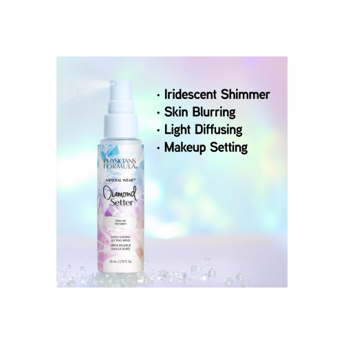 Physicians Formula - Spray fijador de maquillaje Mineral Wear Diamond