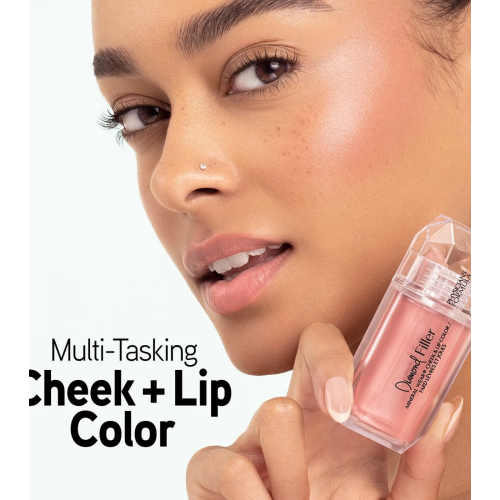 Physicians Formula - Tinte para labios y mejillas Mineral Wear Diamond Filler - Brilliant Peach