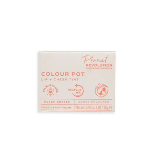 Planet Revolution - Tinte para labios y mejillas The Colour Pot - Peach Breeze