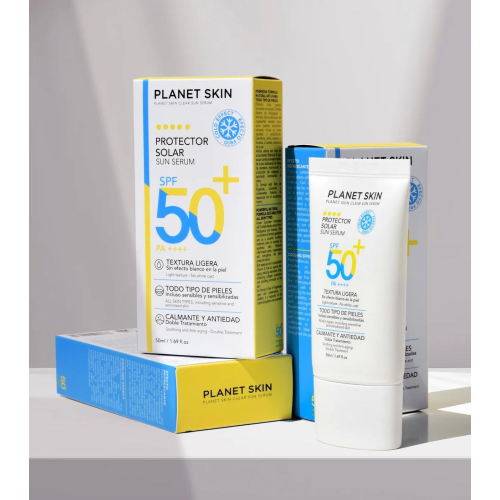 Planet Skin - Protector solar Clear Sun Serum Spf 50+ PA ++++
