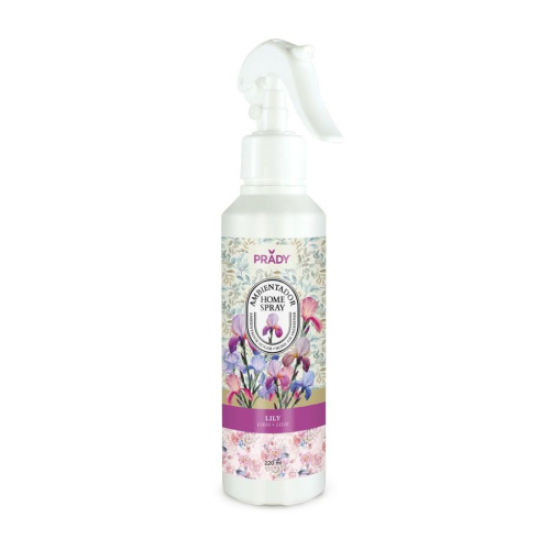 Prady - Ambientador en spray para hogar 200ml - Lily