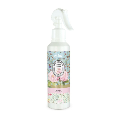 Prady - Ambientador en spray para hogar 200ml - Rosas