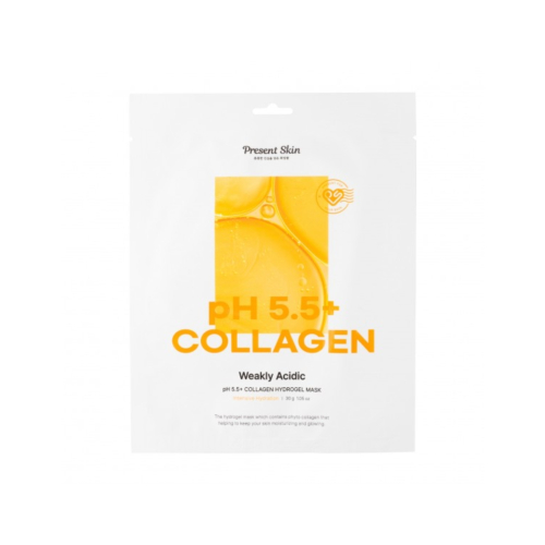 Present Skin - Mascarilla facial hidratante Ph5.5+ Collagen