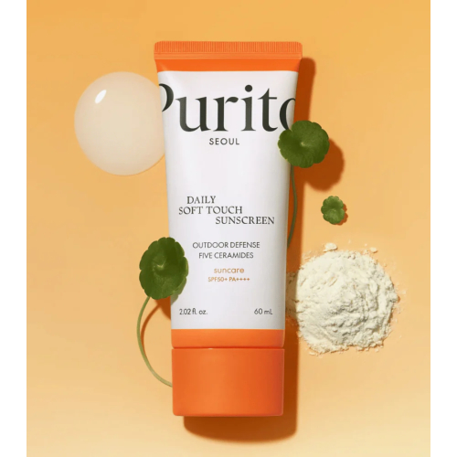 Purito - Crema solar ligera Daily Soft Touch SPF50+ PA++++