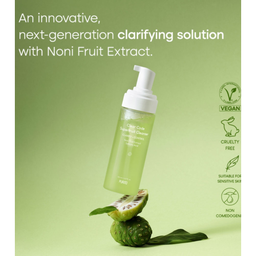 Purito - Limpiador facial Clear Code Superfruit