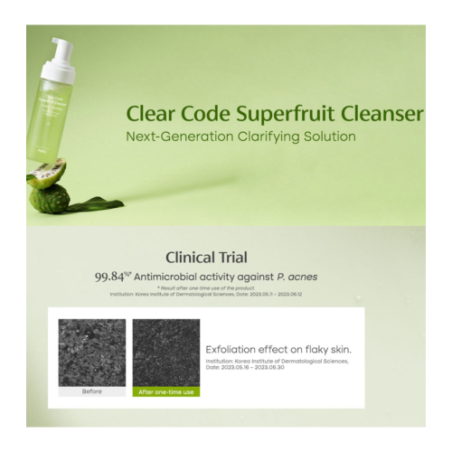 Purito - Limpiador facial Clear Code Superfruit