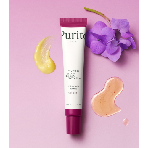 Purito - *Timeless Bloom* - Crema para manchas con Retinol