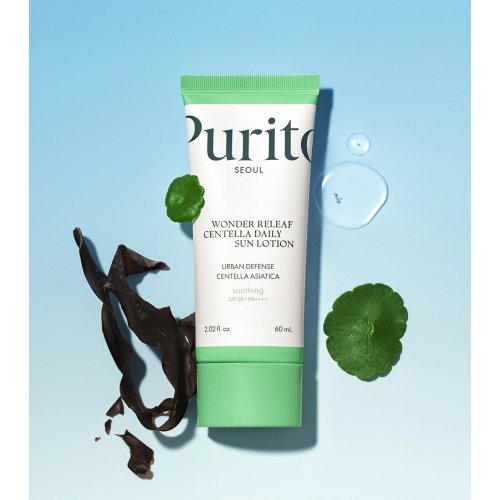 Purito - *Wonder Releaf Centella* - Crema solar SPF50+ PA++++