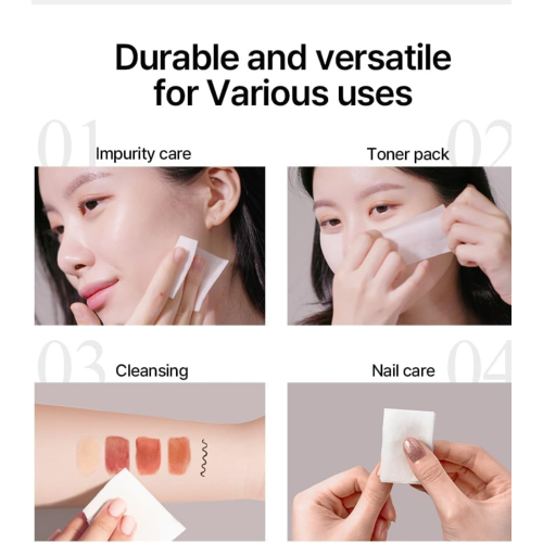 Pyunkang Yul - Discos de algodón 1/3 Cotton Pad - 160 ea