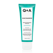 Q+A Skincare - Limpiador exfoliante facial con niacinamida